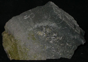 * 圖說：綠簾石岩Epidote* 智財權：國立自然科學博物館