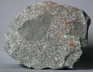 * 圖說：安山斑岩Andesite porphyry* 智財權：國立自然科學博物館