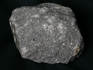 * 圖說：角閃石黑雲母安山岩Hornblende-biotiteandesite* 智財權：國立自然科學博物館