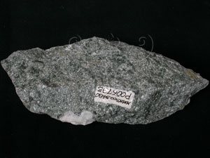 * 換質角閃石安山岩標本照片* 智財權：國立自然科學博物館