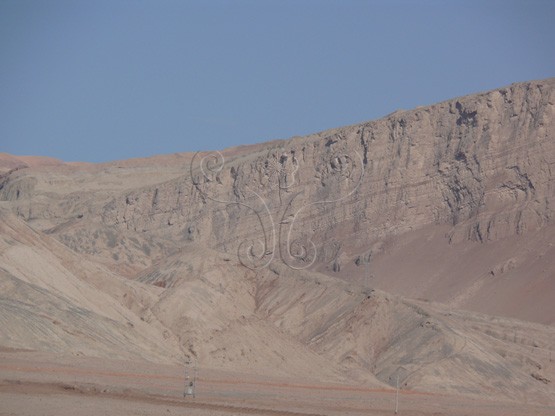 圖24. 新疆吐魯番火焰山。